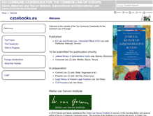 Tablet Screenshot of casebooks.eu